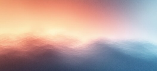 Gradient Background with Soft Pastel Colors Minimalistic Abstract Design for Web Banner and Poster