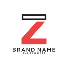 Initial letter Z logo design with modern concept