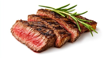 Grilled Steak with Rosemary