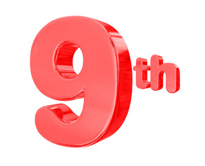 9 Anniversary Red