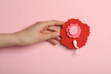 Ovulation, concept of healthcare, medicine and ovulation