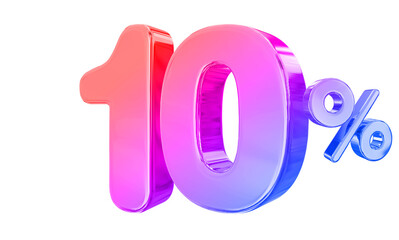 10 percent gradient offer in 3d