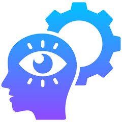 Obraz premium Vision Icon