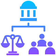 Fototapeta premium Separation Icon