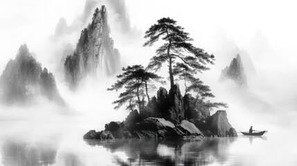 Chinese classical landscape painting