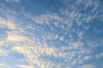 blue sky with clouds