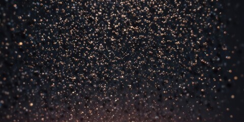 Obraz premium A swarm of tiny shimmering globules suspended in mid-air, like a thousand tiny jewels, shimmering, spherical, radiant