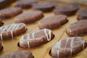 Irresistibly Delicious Chocolate Cookies adorned with a White Drizzle