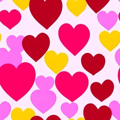 Colorful Abstract Seamless Geometric Pattern Background Texture Design Vector Print Wallpaper

