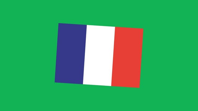 vector illustration of France flag