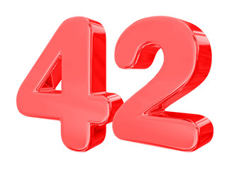 42 Red Number