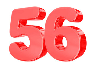 56 Red Number