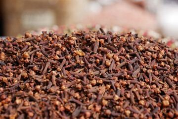 Close-Up View of Clove Spice for Culinary and Medicinal Use