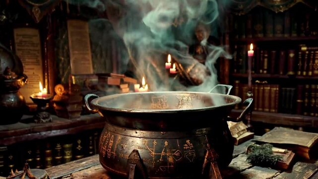 witch's potion container
