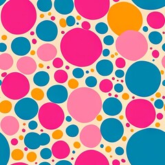 Colorful Abstract Seamless Geometric Pattern Background Texture Design Vector Print Wallpaper

