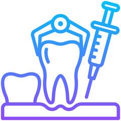 Tooth Extraction Icon