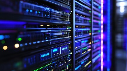 Naklejka premium Enhancing reliability in server management for lattice door applications.