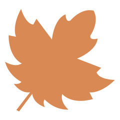 Autumn Leaf Shape clipart
