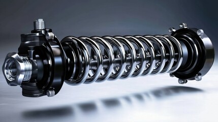 The importance of shock absorber struts and coil springs in automotive design.