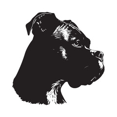 Standing German Shepherd Outline Silhouette Art, Editable Praying Mantis Insect Silhouette Vector