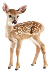Fototapeta premium PNG Cottagecore baby deer background wildlife animal.