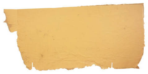 PNG Yellow ripped paper vintage texture torn.