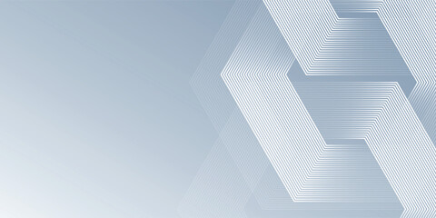 White abstract background with dynamic wavy hexagon texture. suitable for wallpaper simple