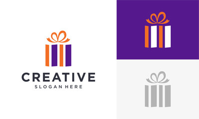 gift vector logo