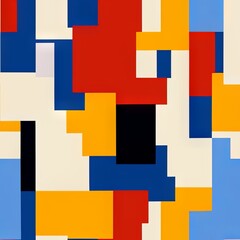 Colorful Abstract Seamless Geometric Pattern Background Texture Design Vector Print Wallpaper

