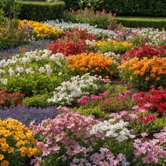 Obraz premium flowers in the park