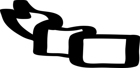 Ribbon and banner element