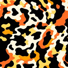 Colorful Abstract Seamless Geometric Pattern Background Texture Design Vector Print Wallpaper

