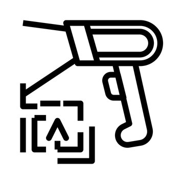 recommend clip art: Icon Scanner With Style Outline