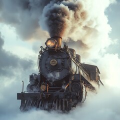 Majestic Steam Train: A Journey Through Time