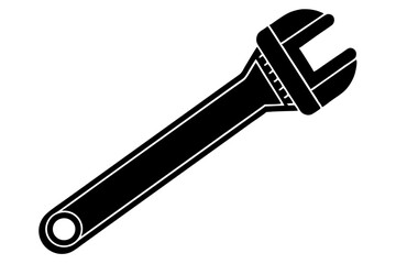 wrench isolated on white