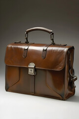 Elegant and Functional Leather Briefcase for Business Professionals with Multiple Compartments and Sturdy Design