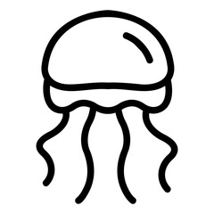 jellyfish Line Icon