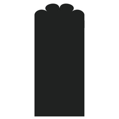 Label tag clipart silhouette Black and white
