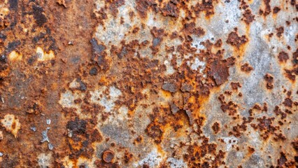 A Close-Up View of Rusted Metal
