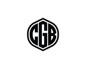 CGB logo design vector template. CGB