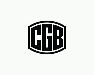 CGB logo design vector template. CGB