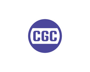 CGC logo design vector template. CGC