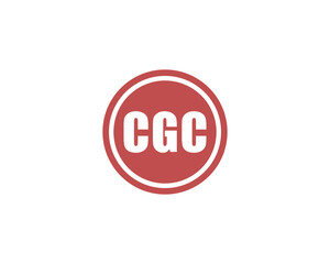CGC logo design vector template. CGC