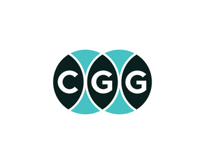 CGG Logo design vector template. CGG