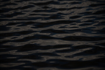 Deep dark sea texture background. Background of aqua sea water surface. Blue sea surface. Aqua water surface. Blue ocean water texture background. Surface of sea.