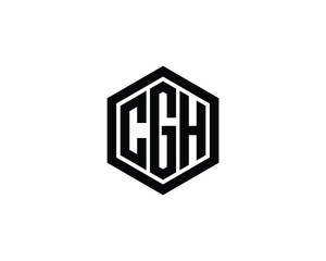 CGH logo design vector template. CGH
