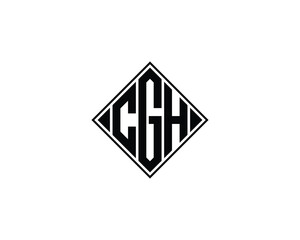 CGH logo design vector template. CGH