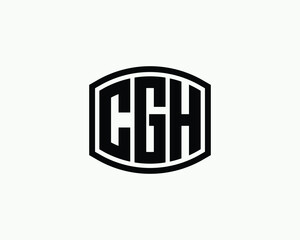 CGH logo design vector template. CGH