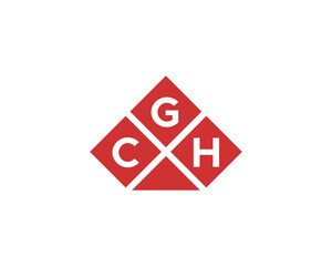 CGH logo design vector template. CGH