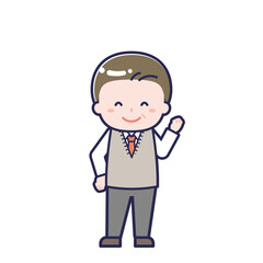 スーツ中年／男性 04